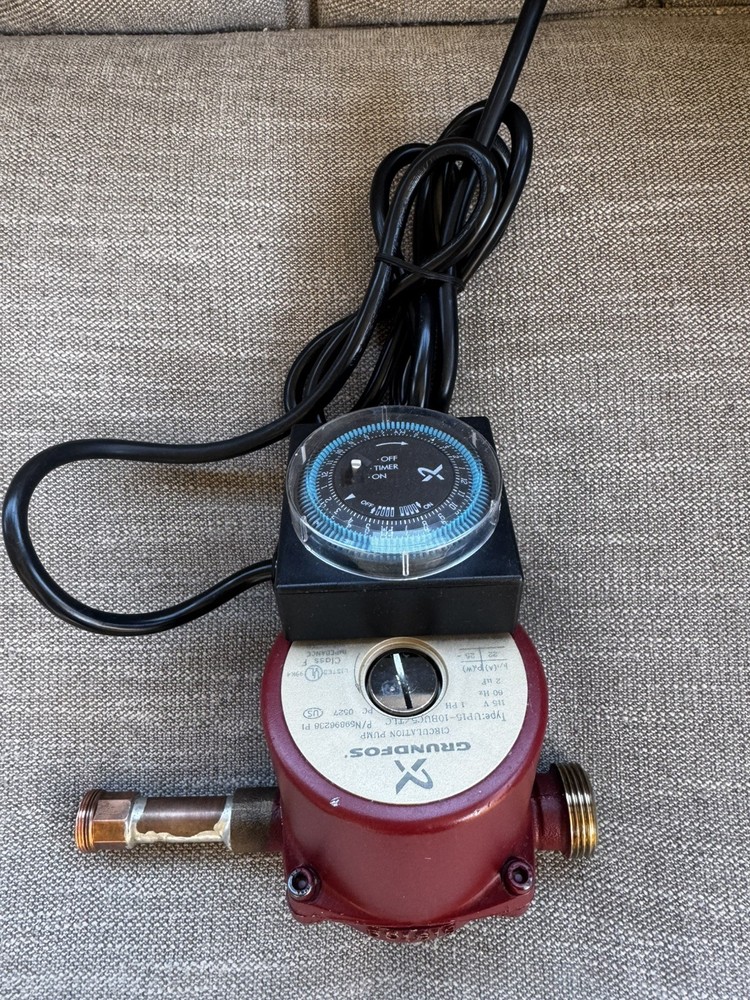 Grundfos UP - 1/15 HP - Single-Speed Circulation Pump - Stainless Steel - GU ...