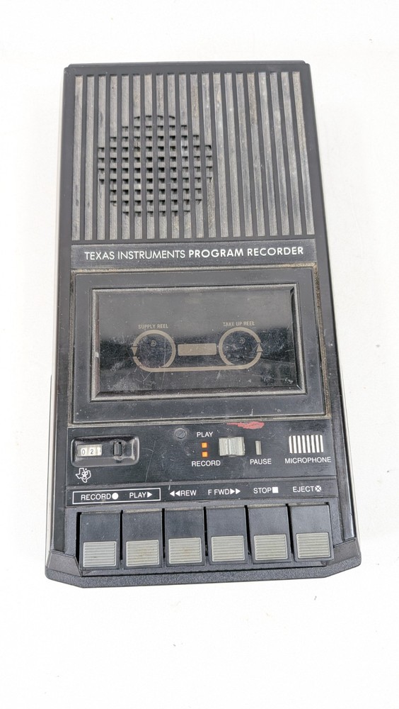 Texas Instruments PHP 2700 Program Recorder TI-99 FOR PARTS NOT WORKING AS IS