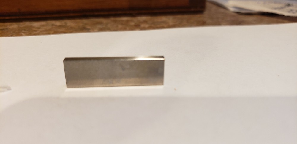 .116" CEJ Rectangular Steel Gage Gauge Block