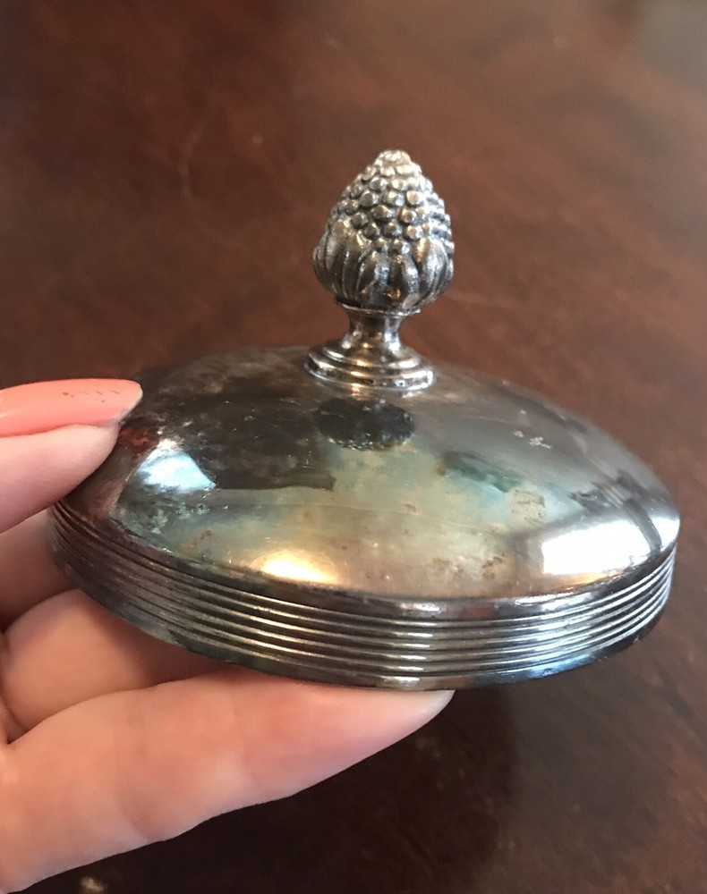 Antique Victorian Silverplate Pickle Caster