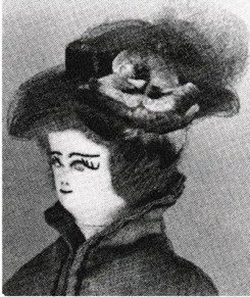 Nettie Easter Parade Doll Patterns Hats with 11 1/2" Cloth Doll