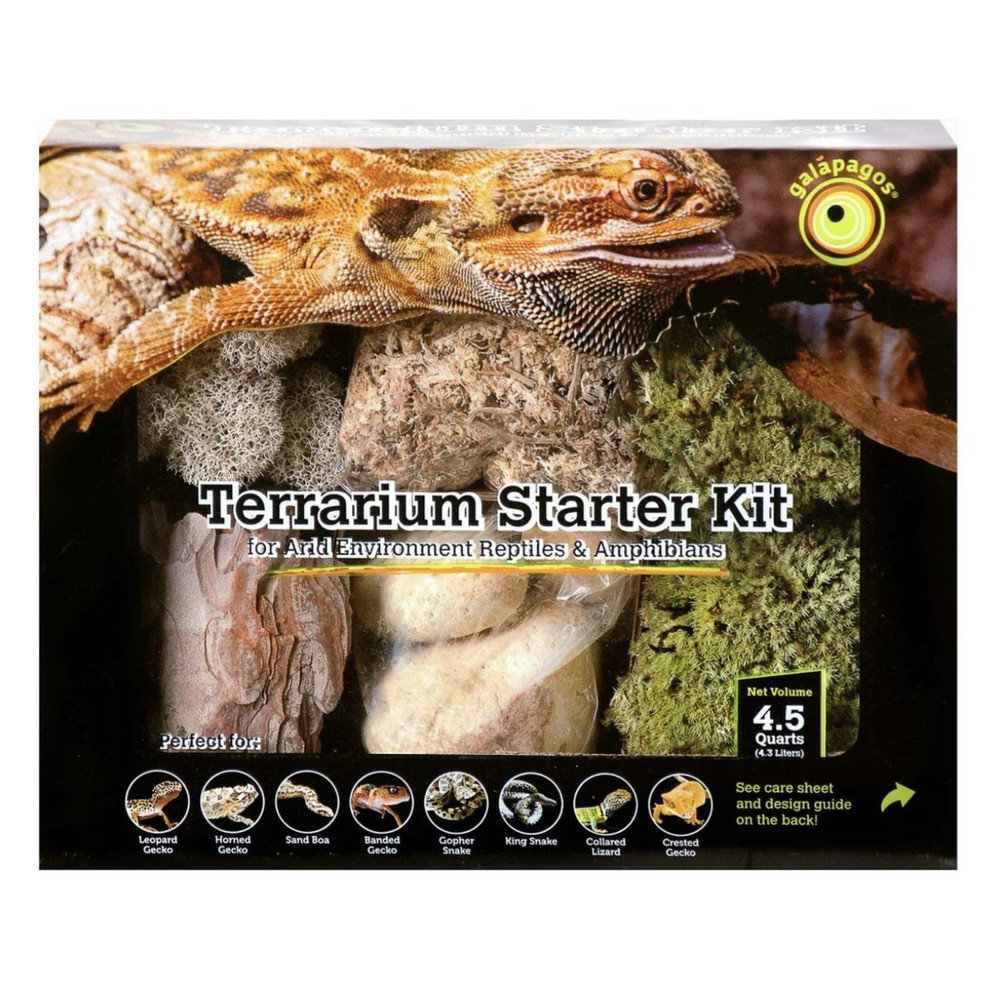 Galapagos Terrarium Starter Kit, Arid