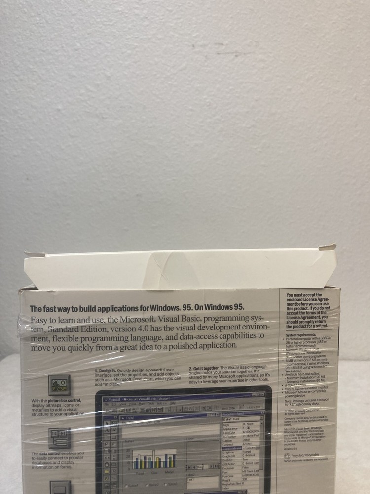 Microsoft Visual Basic Standard Edition Version 4.0