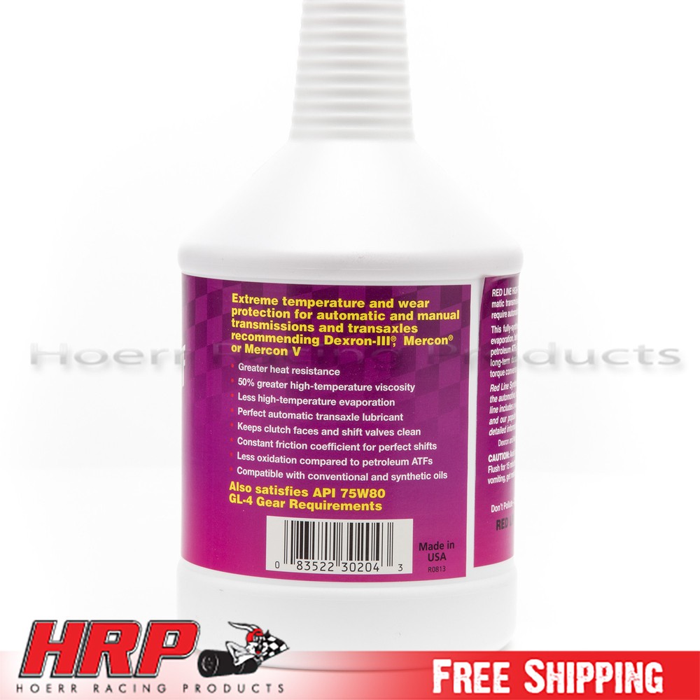 RedLine-Hi-Temp Automatic Transmission Fluid (ATF) -1 Quart - PN: 30204