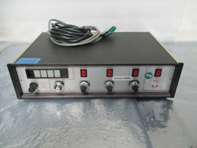 Brooks 5878A1B1 Quad Channel MFC Mass Flow Controller Module, 421270