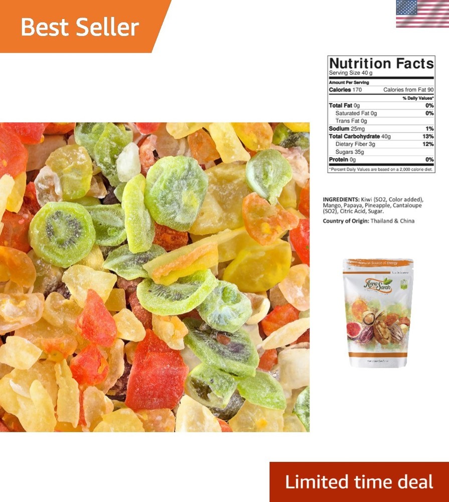 Tropical Dried Fruit Mix 2 Lbs