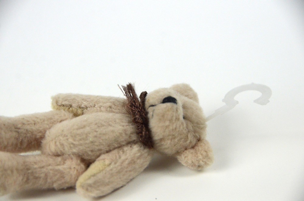 Miniature Mini 2 3/4" Jointed Teddy Bear