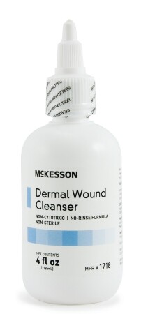 Wound Cleanser McKesson 4 oz. Squeeze Bottle 1 Count