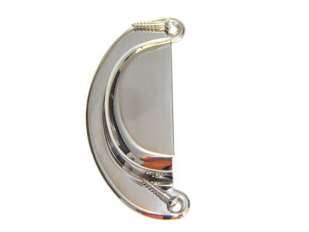 Drawer Pulls Brass Nickel Plated Bin Cabinet