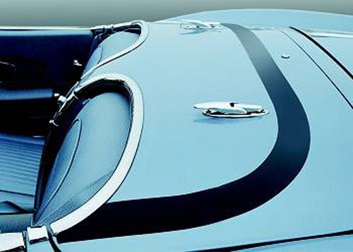 1986-1996 Corvette Deck Lid Protectors Soft Top Clear