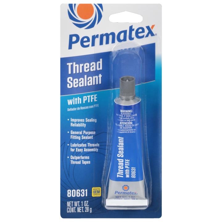 PERMATEX 80631 TEFLON THREAD SEALER 1OZ.