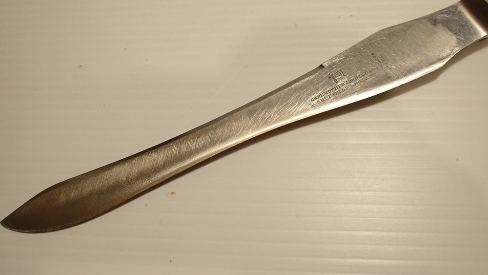 Vintage Christopher Johnson Carving Slicing Knife