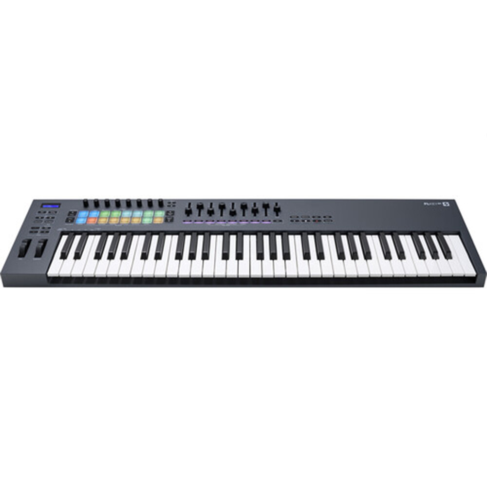 Novation FLkey 61 USB MIDI Keyboard Controller Bundle w/ Dust Cover & cable KIT