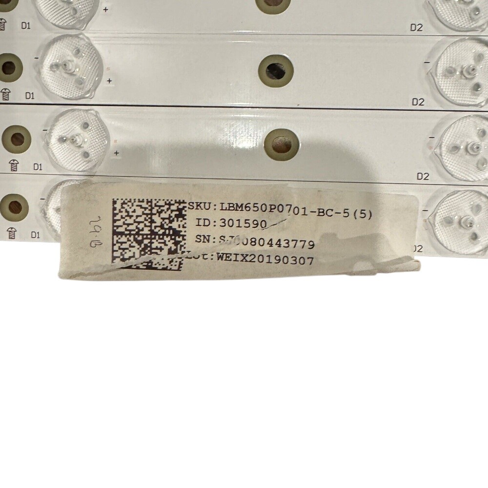 LED Backlight Strips For Vizio LBM650P0701-BC-5(5)(3) E65-E1 E65-E3 E65-F1