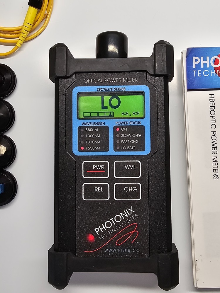 Photonix Technologies PX B220 optical power meter. Fiber Optic Testing