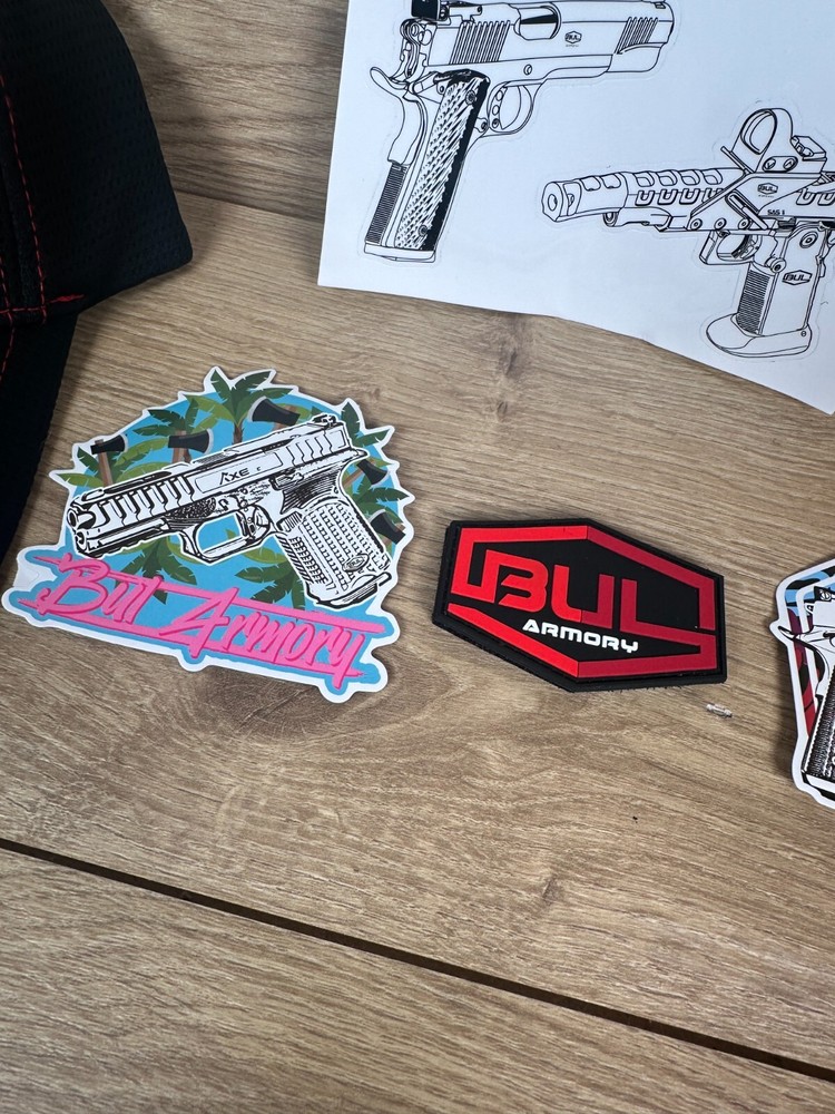 Bul Armory Hat, Patch, and Sticker Pack!