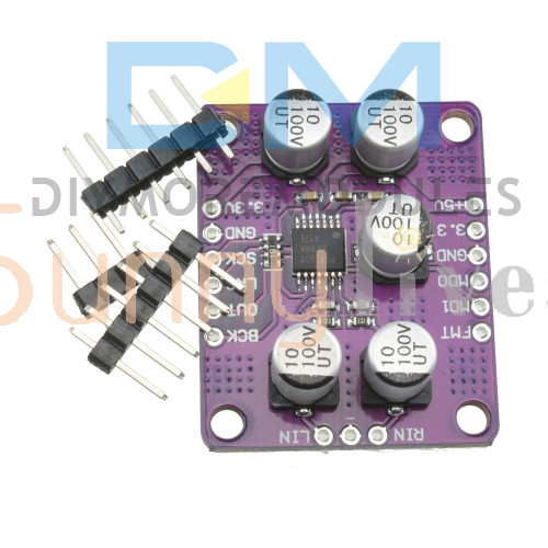 New 24Bit Amplifier PCM1808 Audio Stereo ADC Single-Ended Player Decoder Module