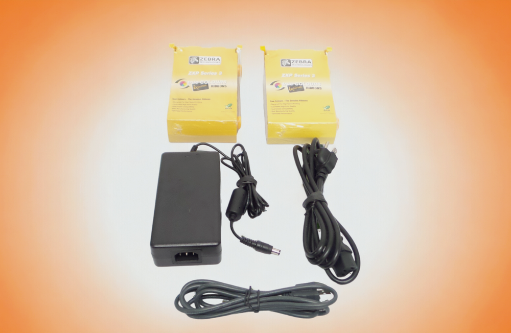 Zebra ZXP Series 3 Double Sided USB Card Printer Bundle, Includes 2 Ribbons!🔥⭐️