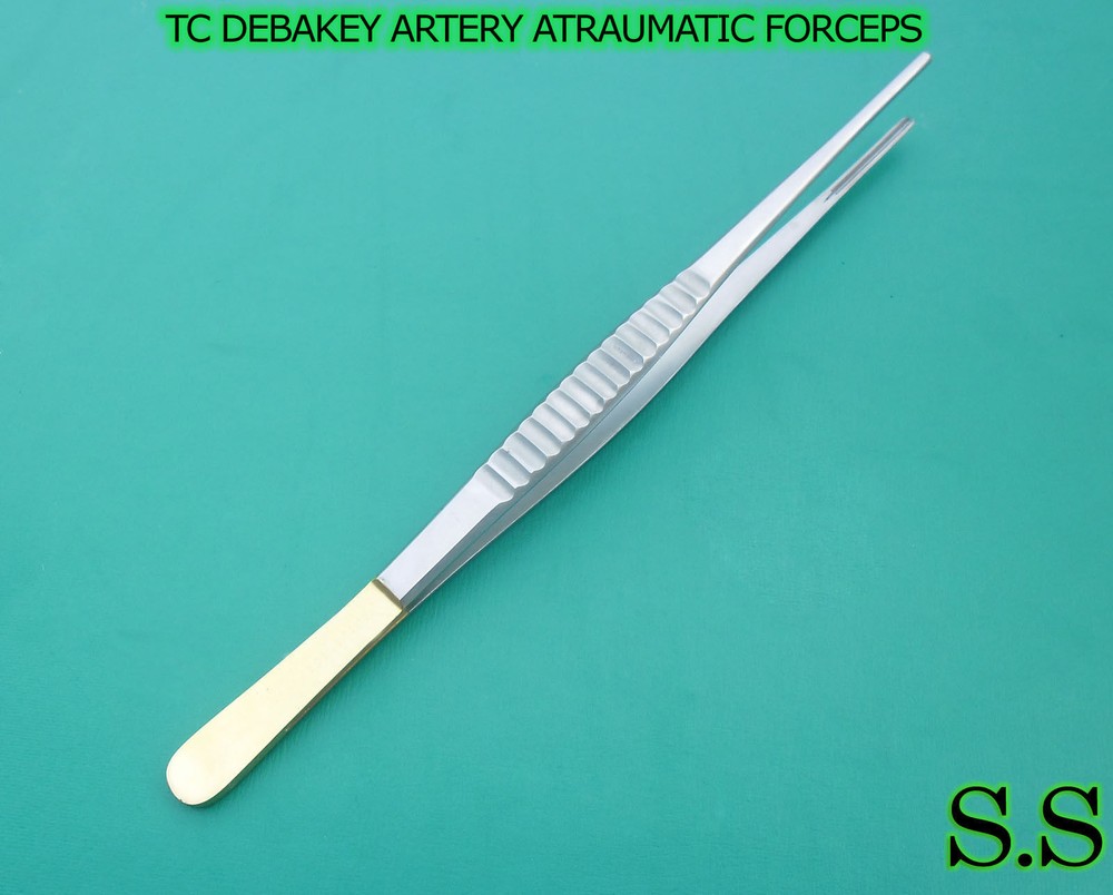 T/C O.R GRADE DEBAKEY ARTERY ATRAUMATIC FORCEPS 9.5"