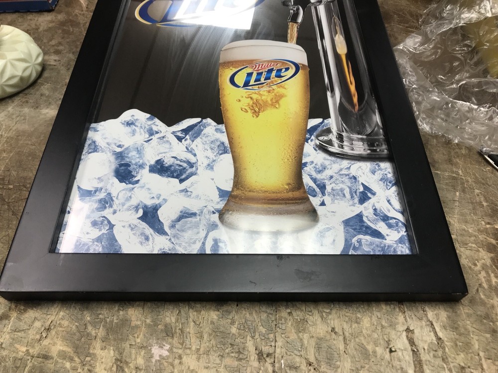miller lite beer Mirror 14 X20