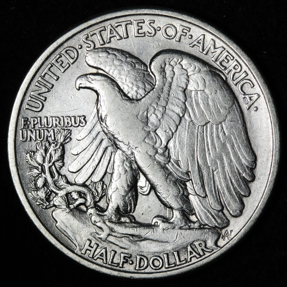 1943 Walking Liberty Silver Half Dollar E357 RWKA