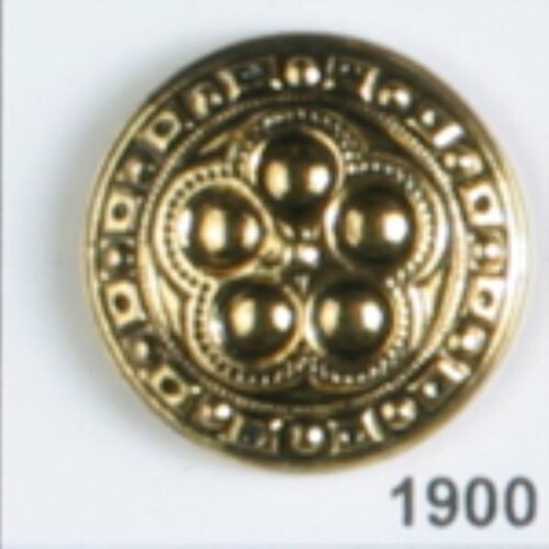Dill Buttons ~ (1900) - 7/8" - 1 ct