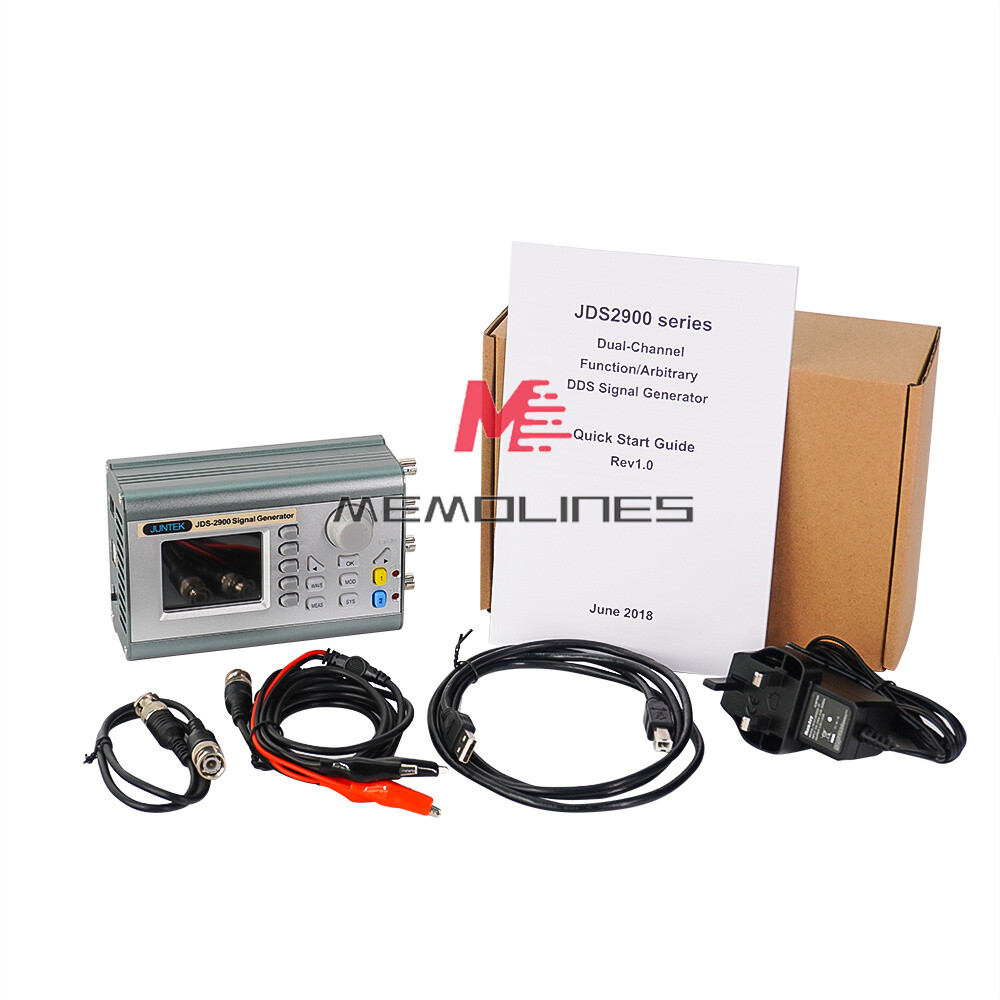 JDS2900 2Channel DDS Function Signal Generator Pulse Signal Frequency Meter