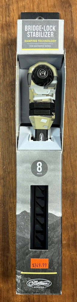 Mathews Bridgelock Stab Stabilizer 8" SITKA E2 Elevated II