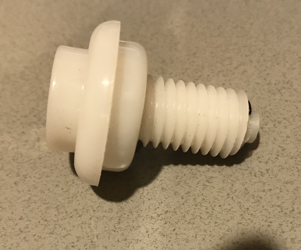 WHITE NOS LONG Leaf Switch Button "GLOWS" **NOS**