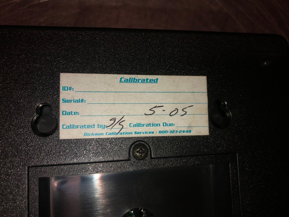 Dickson TH601 Chart Recorder. Will Need Calibration By New Owner****