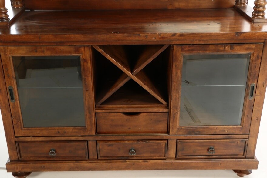 Woodbridge Buffett Hutch and Sideboard.