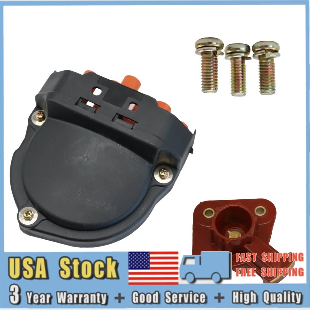 Distributor Cap&Rotor For BMW E23 E24 E28 E30 E31 E32 12111725070 12111734110 US
