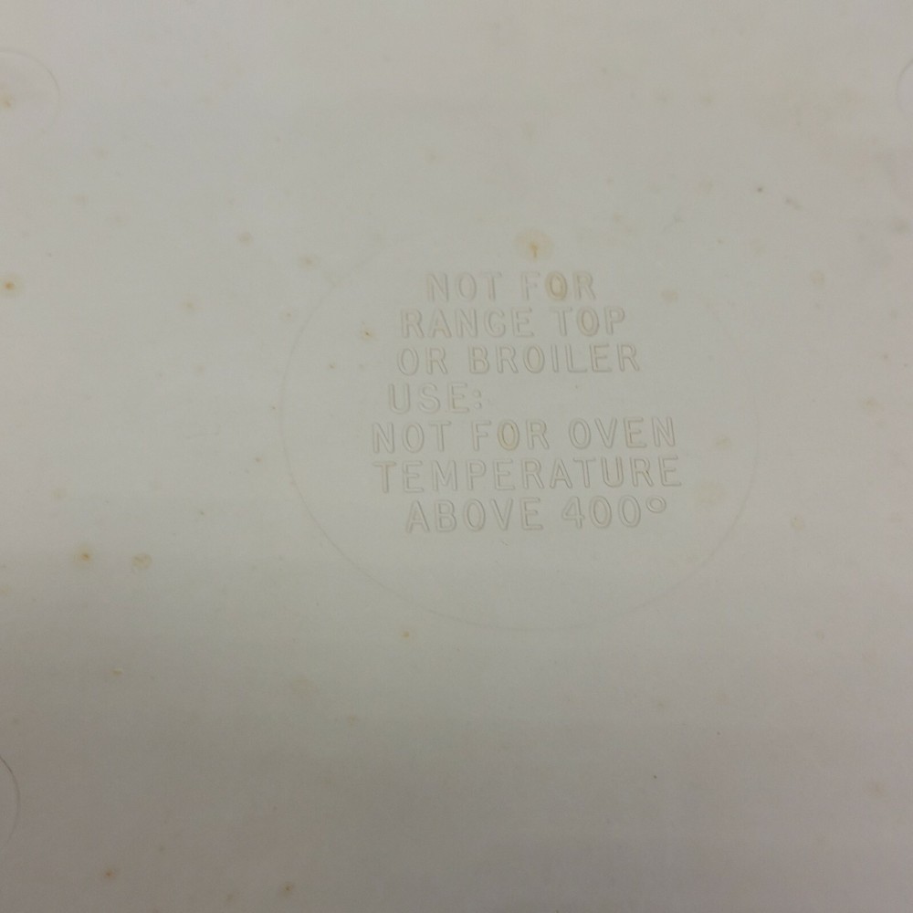 Vintage Microwave Polymer Bacon Tray- Tan