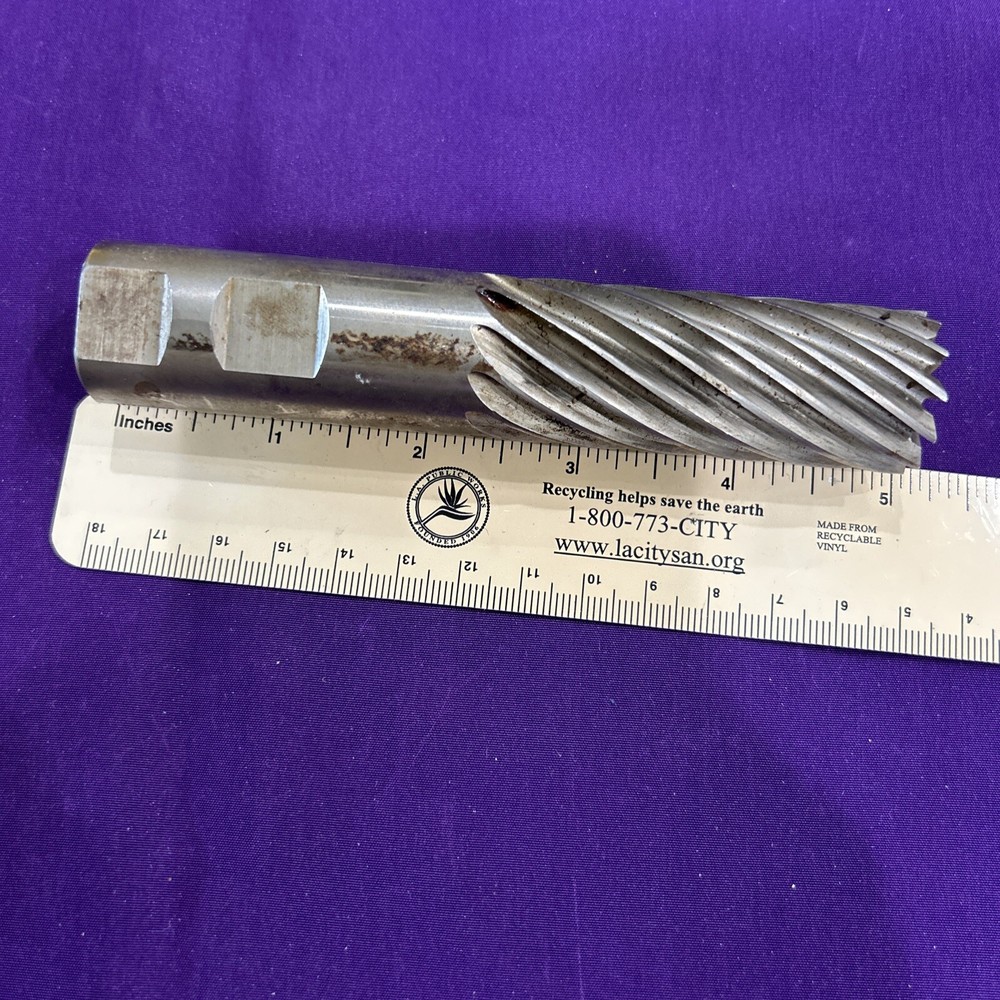 1” 13 Flute End Mill 5.000 Long