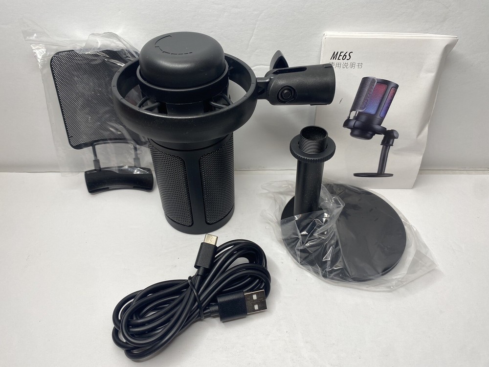 ME6S USB RGB Gaming Microphone