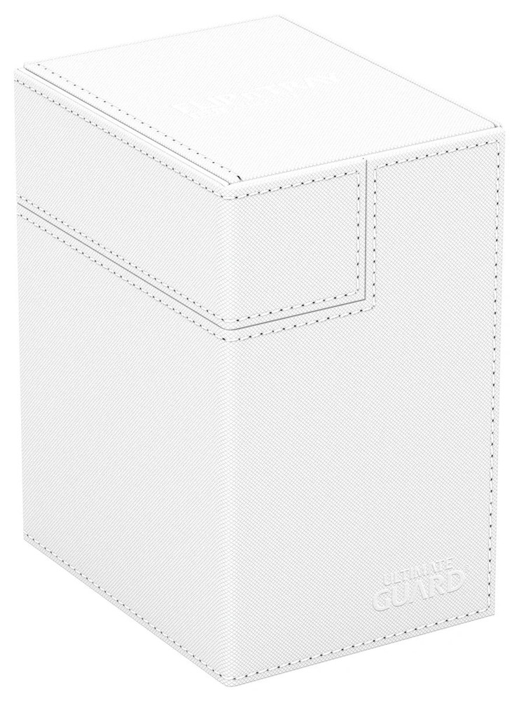 Ultimate Guard Flip n Tray 133 White Xenoskin Deck Box