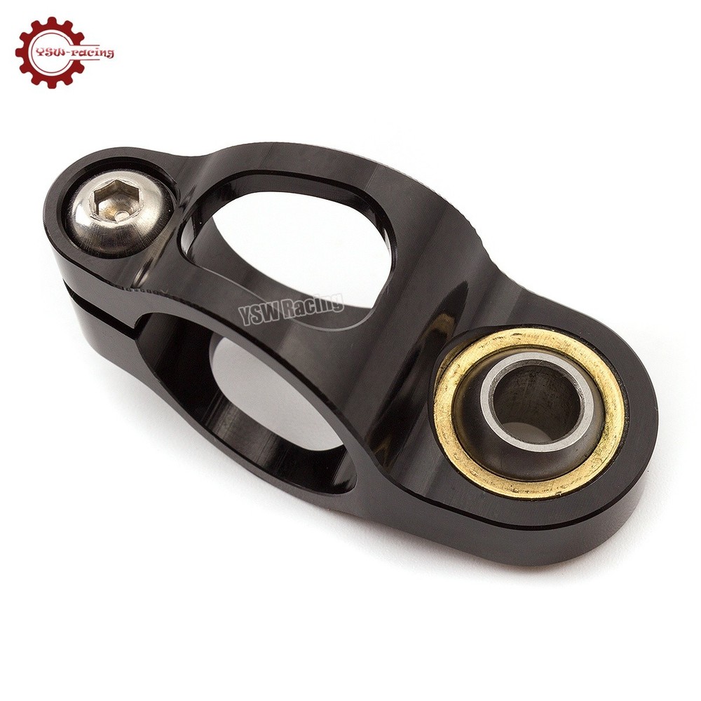 CNC Silver Steering Damper Motorcycle Stabilizer Linear Reversed Safe Control US