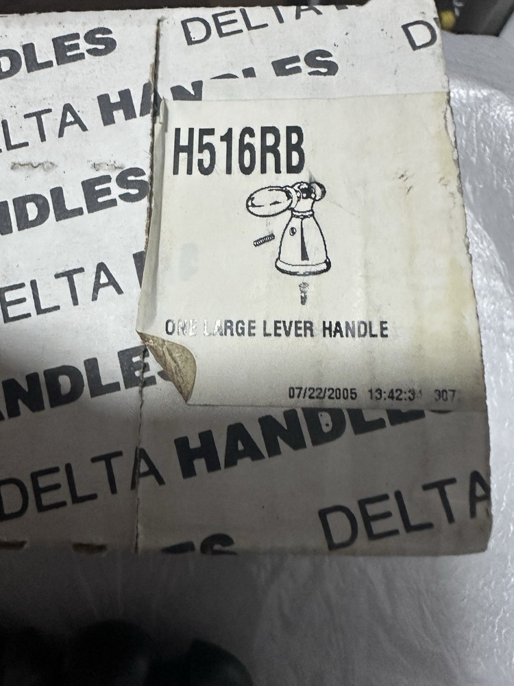 Delta Victorian H516RB Metal Lever Handle Kit - Transfer Valve - Venetian Bronze