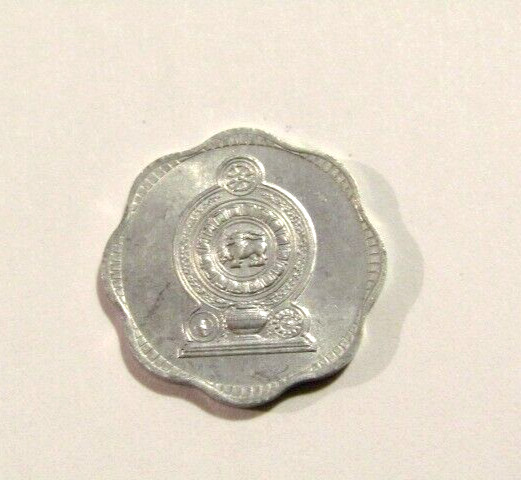 Ceylon 1975 2 Cents unc Coin