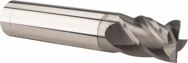 Accupro 3/8", 1-3/8" LOC, 3/8" Shank, 3" OAL, 4 Flute, Solid Carbide Square E...