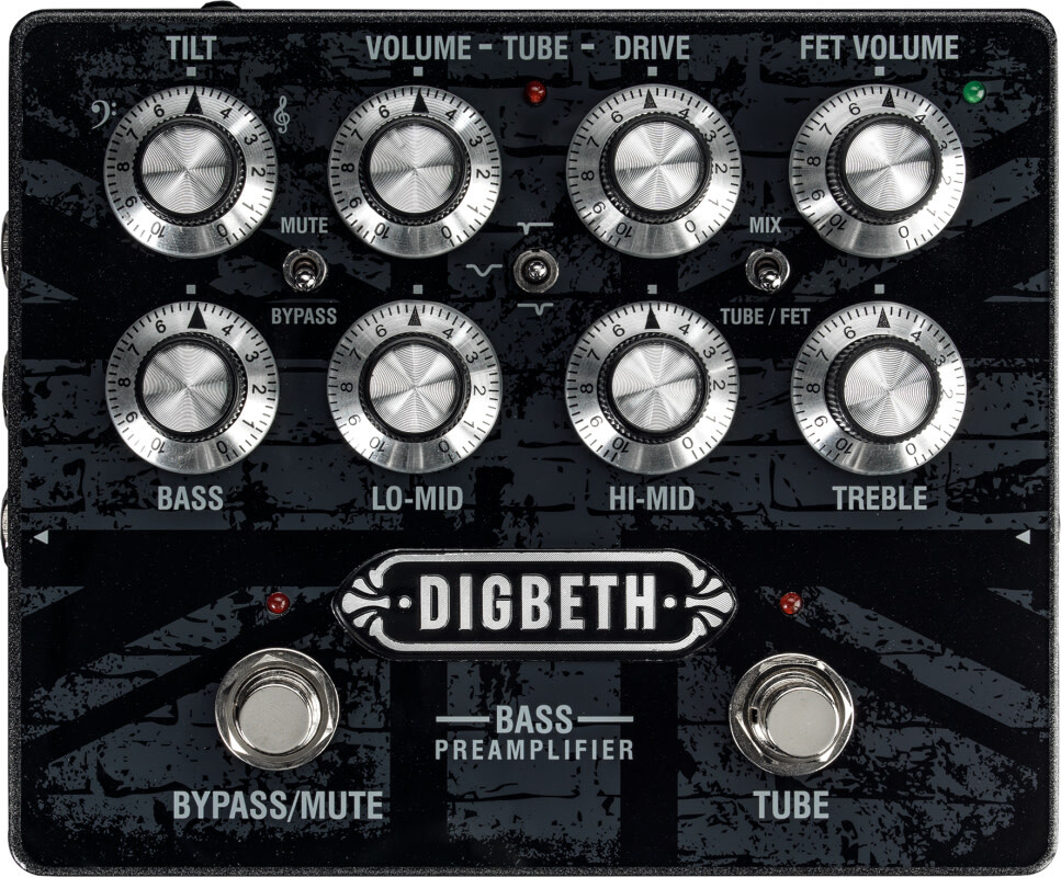 Laney Digbeth DB-PRE Bass Guitar Preamplifier Pedal