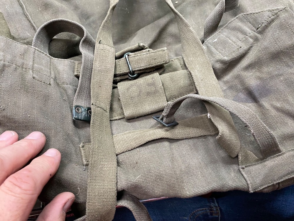 Original British Army 58 Pattern Webbing Back Pack