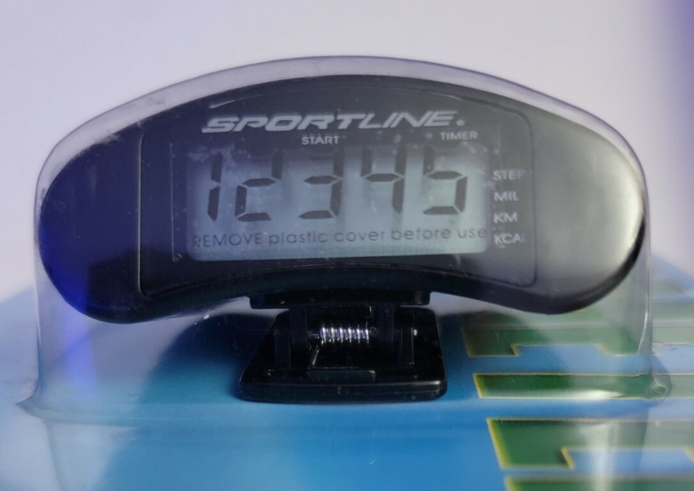 Sportline Pulse Pedometer Model-355, New. Pulse, Steps, Calories.