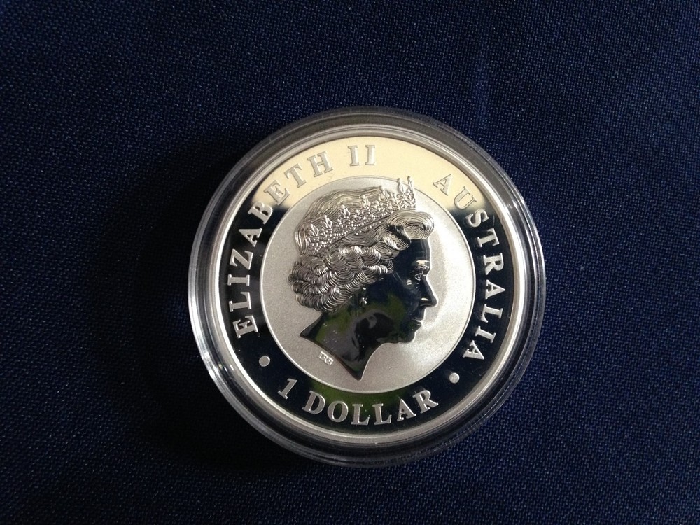 2014 Australia $1 Silver Koala Gem BU One Ounce E6070