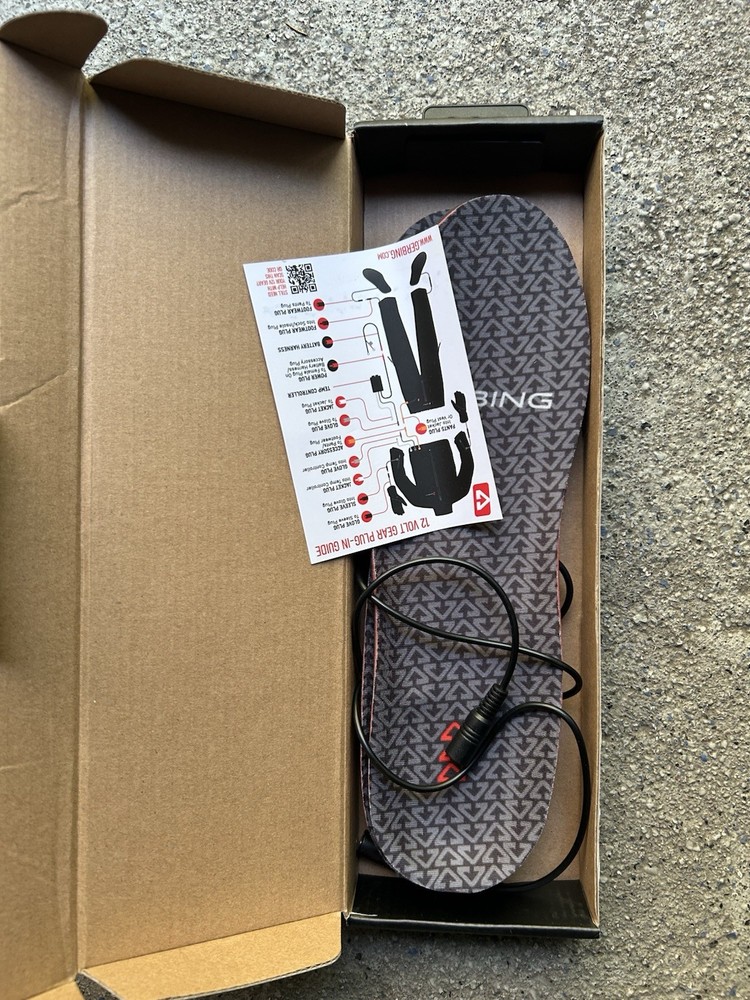 Gerbing 12V Heated Insoles Brand New