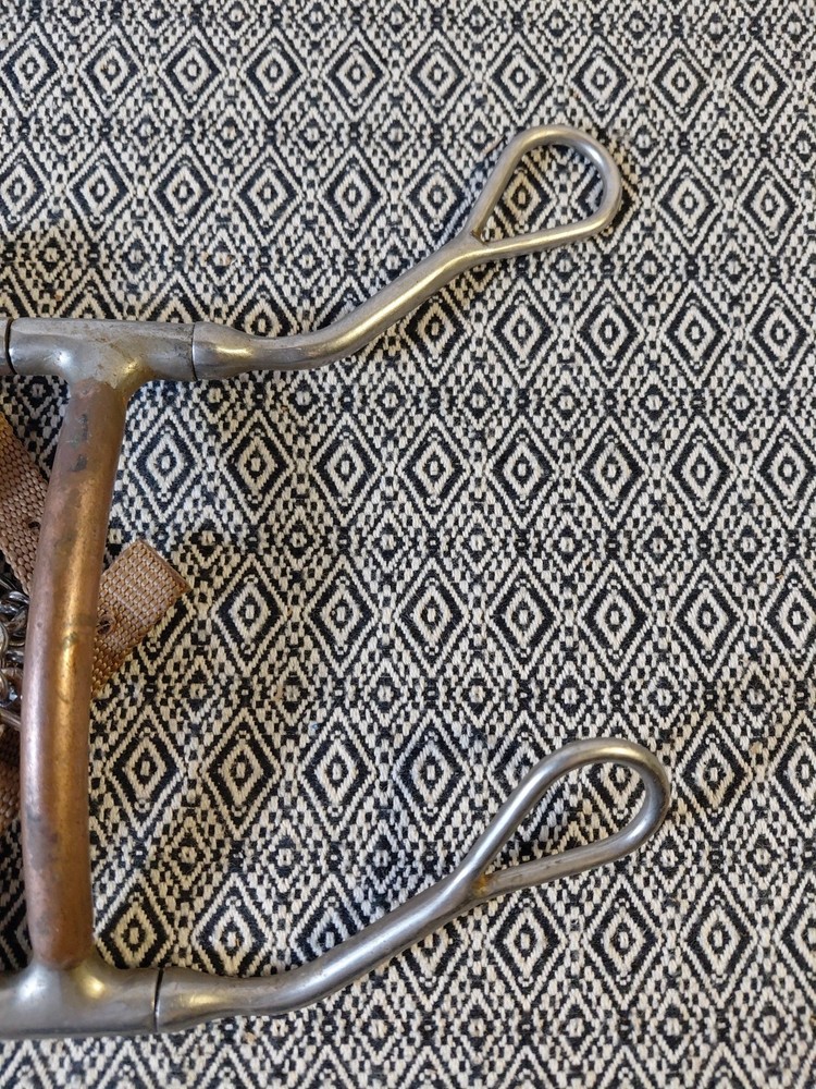 Circle Y Browband Leather Headstall With Bit