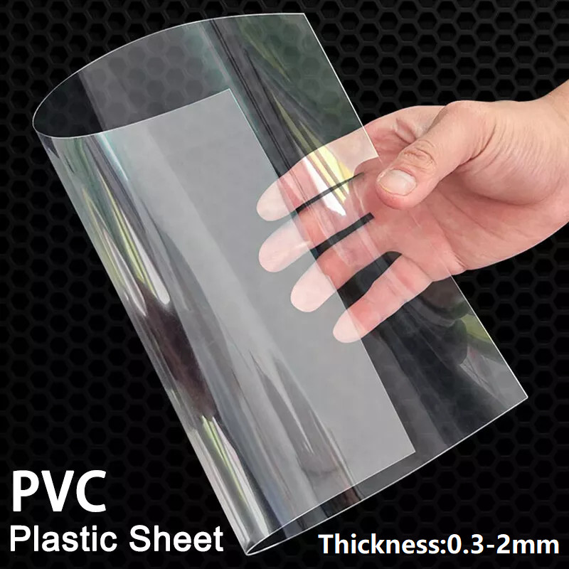 Thick 0.3mm-2mm Translucent PVC Plastic Sheet Thin Clear Plastic Panel PVC Plat