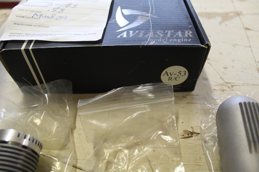 Aviastar, .53, Vintage Nitro Model Plane Engine.