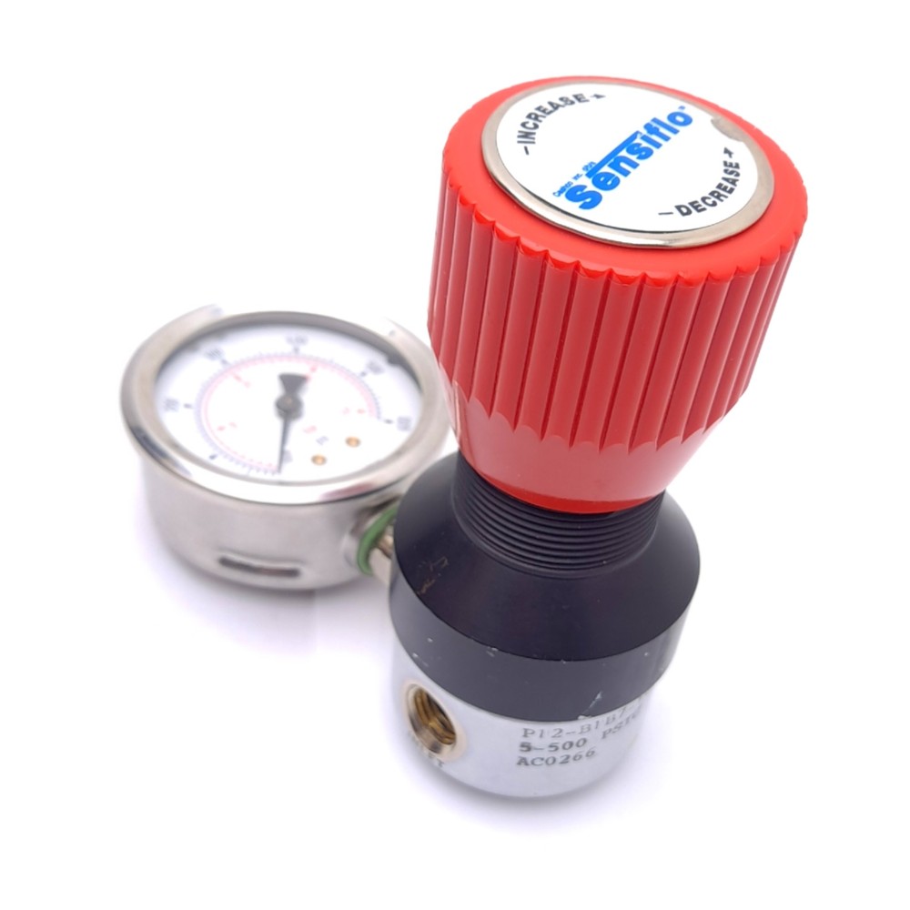 Cashco P12-B1B7-16G00000A Sensiflo Pressure Regulator, 1/4 NPT, 5-500psi Set