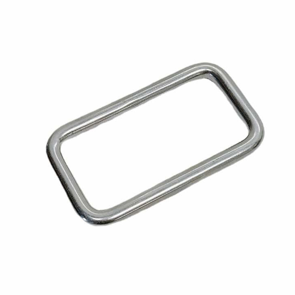 5/16" x 3" Mil Spec Rectangular Ring Rectangle Link T304 Stainless Steel 4 PCS